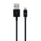 Cablexpert USB - Lightning (M/M), преміум, 1 м, чорний (CC-USB2P-AMLM-1M)