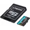 Карта пам`яті MicroSDXC 64GB UHS-I/U3 Class 10 Kingston Canvas Go! Plus R170/W70MB/s + SD-адаптер (SDCG3/64GB)