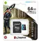 Карта пам`яті MicroSDXC 64GB UHS-I/U3 Class 10 Kingston Canvas Go! Plus R170/W70MB/s + SD-адаптер (SDCG3/64GB)
