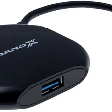 Концентратор USB3.0 Grand-X GH-415 Black 4хUSB3.0