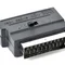 Адаптер Cablexpert SCART - S-Video, 3xRCA (M/F), чорний (CCV-4415) пакет