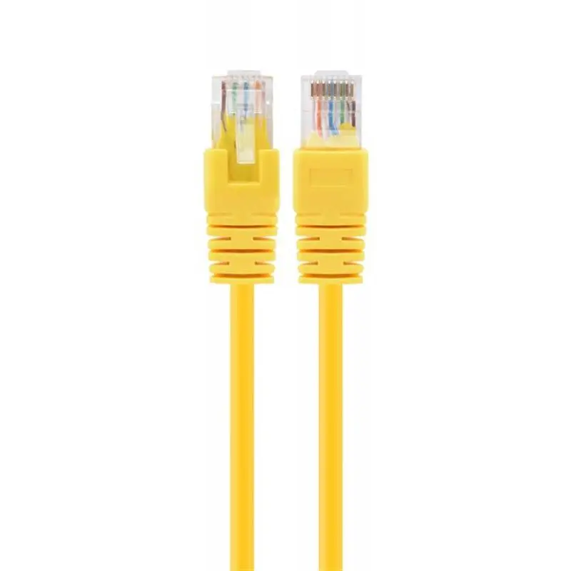Патч-корд UTP Cablexpert (PP6U-0.5M/Y) cat.6, літий, 50u штекер із засувкою, 0.5 м, жовтий Патч-корд UTP Cablexpert (PP6U-0.5M/Y) cat.6, літий, 50u штекер із засувкою, 0.5 м, жовтий