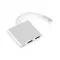 Адаптер Cablexpert (A-CM-HDMIF-02-SV) USB-C - HDMI/USB/USB-C Адаптер Cablexpert (A-CM-HDMIF-02-SV) USB-C - HDMI/USB/USB-C