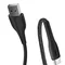 Кабель ColorWay USB - micro USB (M/M), PVC + Led, 2.4 А, 1 м, Black (CW-CBUM034-BK)