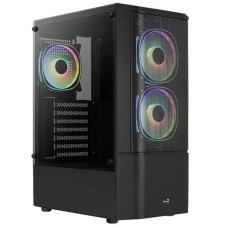 Корпус AeroCool Quantum Mesh-G-BK-v2 (ACCM-PV31033.11) Black без БЖ