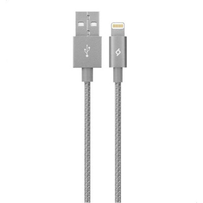 Кабель Ttec USB - Lightning (M/M), AlumiCable, 1.2 м, Space Gray (2DKM02UG)