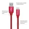 Кабель ColorWay USB - USB Type-C (M/M), 2.4 А, 2 м, Red (CW-CBUC008-RD)