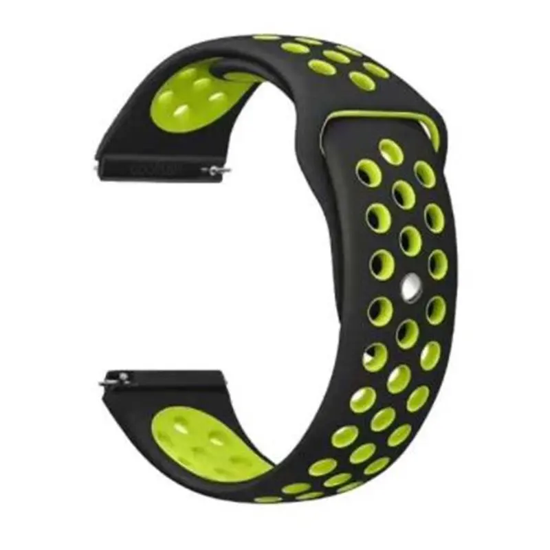 Ремінець BeCover Nike Style для Samsung Galaxy (20mm)/Watch 5/ Watch 4 40/44mm/Watch 4 Classic 42mm/Watch Active/Active 2 40/44mm/Watch 3 41mm/Gear S2/Classic/Gear Sport Black-Yellow (705697) Ремінець BeCover Nike Style для Samsung Galaxy (20mm)/Watch 5/ Watch 4 40/44mm/Watch 4 Classic 42mm/Watch Active/Active 2 40/44mm/Watch 3 41mm/Gear S2/Classic/Gear Sport Black-Yellow (705697)