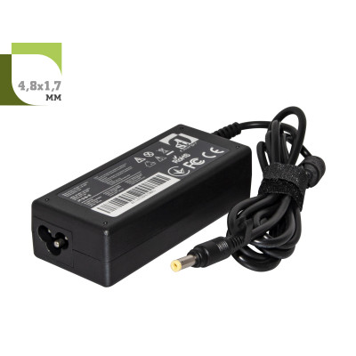 Блок живлення 1StCharger для ноутбука HP 18.5V 65W 3.5A 4.8х1.7мм (AC1STHP65WA1)