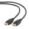 Кабель Cablexpert HDMI - HDMI V 1.4 (M/M), 1 м, чорний (CC-HDMI4L-1M) пакет