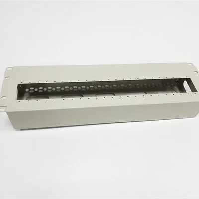 Кронштейн кріплення DIN-рейки 19" 3Uх23Din, сірий
