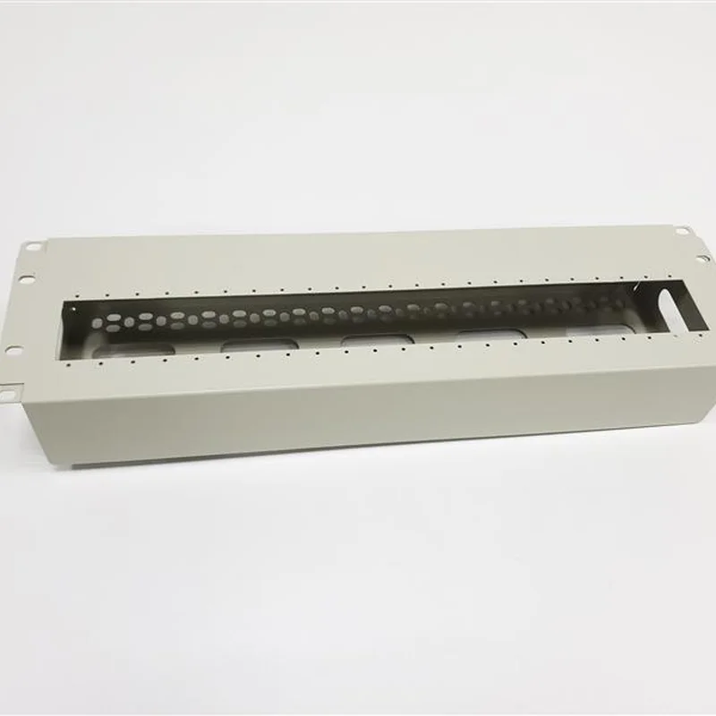 Кронштейн кріплення DIN-рейки 19" 3Uх23Din, сірий
