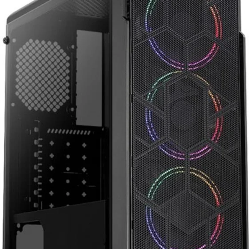 Корпус AeroCool Ore Saturn FRGB-G-BK-v1 (ACCM-PV21033.11) Black без БЖ
