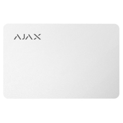 Безконтактна картка Ajax Pass white (3шт) (23496.89.WH)