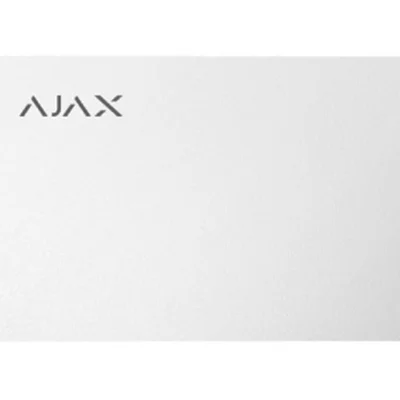 Безконтактна картка Ajax Pass white (3шт) (23496.89.WH)