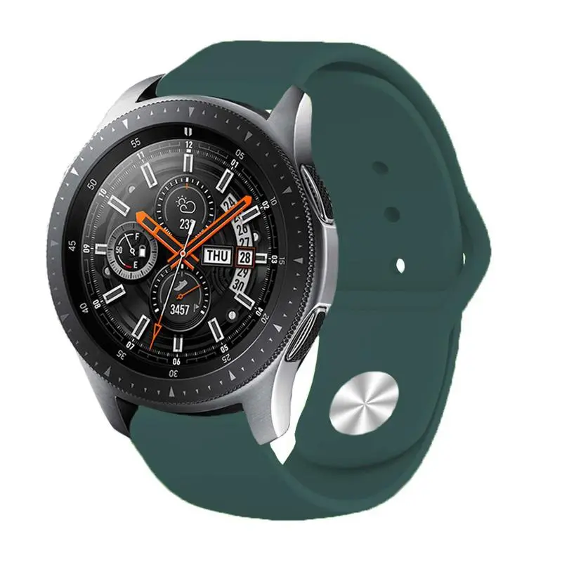 Силіконовий ремінець BeCover для Xiaomi iMi KW66/Mi Watch Color/Haylou LS01/Watch S1 Active Dark-Green (706366) Силіконовий ремінець BeCover для Xiaomi iMi KW66/Mi Watch Color/Haylou LS01/Watch S1 Active Dark-Green (706366)