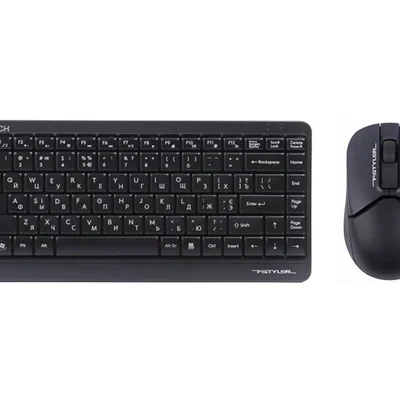 Комплект (клавіатура, миша) бездротовий A4Tech FG1112 Black USB