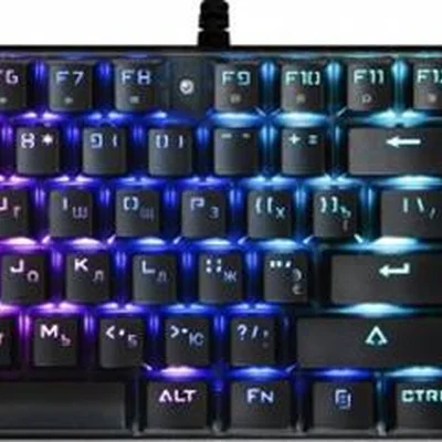 Клавіатура Motospeed CK104 Outemu Blue RGB Silver (mtck104cmb)