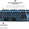 Клавіатура бездротова Motospeed GK82 Outemu Blue Black (mtgk82bmb)
