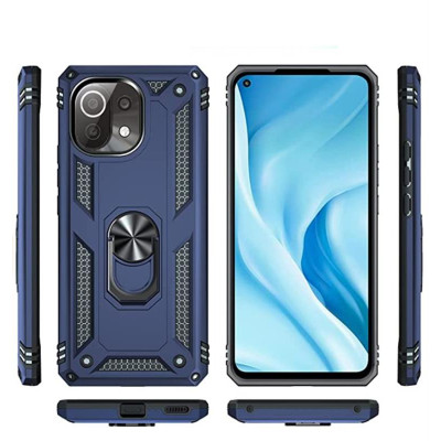 Чохол-накладка BeCover Military для Xiaomi Mi 11 Lite/Mi 11 Lite 5G/11 Lite 5G NE Blue (706643)