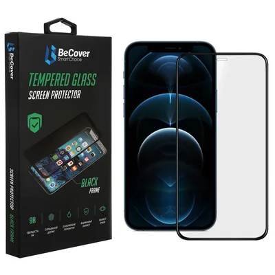 Захисне скло BeCover для Apple iPhone 13 Mini Black (706665)