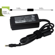 Блок живлення 1StCharger для ноутбука Asus 9.5V 33W 3.5A 4.8х1.7мм + каб.живл. (AC1STAS33WD1)