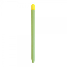 Чохол TPU Goojodoq Matt 2 Golor для стилуса Apple Pencil 2 Green/Yellow (1005002071193896GY)