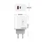 Зарядний пристрій SkyDolphin SC17 PD+QC3.0 (USB TYPE-Cx3A + USB TYPE-Ax3A) White (MZP-000110)