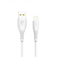 Кабель SkyDolphin S08L USB - Lightning (M/M), 1 м, White (USB-000560)