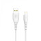 Кабель SkyDolphin S08L USB - Lightning (M/M), 1 м, White (USB-000560)