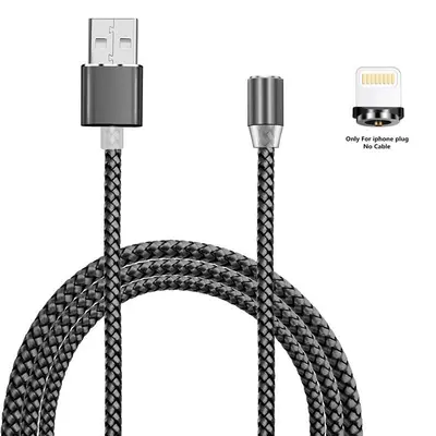 Кабель XoKo SC-355i Magneto USB - Lightning (M/M), 1.2 м, Grey (SC-355i MGNT-GR) Кабель XoKo SC-355i Magneto USB - Lightning (M/M), 1.2 м, Grey (SC-355i MGNT-GR)