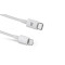 Кабель REAL-EL USB Type-C - Lightning (M/M), 1 м, White (EL123500057)