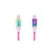 Кабель REAL-EL Premium USB Type-C - USB Type-C (M/M), 1 м, Rainbow (EL123500053)