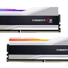 Модуль пам`ятi DDR5 2x32GB/6400 G.Skill Trident Z5 RGB Silver (F5-6400J3239G32GX2-TZ5RS)