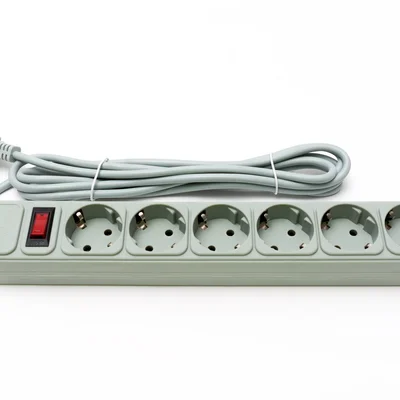 Фільтр живлення ProLogix (PRS-075P6-30G) 0.75 мм, 6 розеток, 3 м, сірий