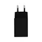 Мережевий зарядний пристрій ColorWay (1USBx3A) QC3.0 Black (CW-CHS013QCC-BK) + кабель USB Type-C