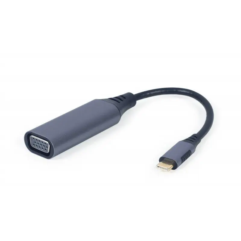 Адаптер Cablexpert VGA - USB Type-C (F/M), 0.15 м, Black (A-USB3C-VGA-01) Адаптер Cablexpert VGA - USB Type-C (F/M), 0.15 м, Black (A-USB3C-VGA-01)