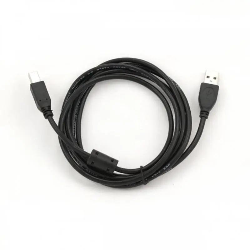 Кабель Cablexpert (CCFB-USB2-AMBM-1.5M) USB2.0-USB-B, феррит, 1.5 м, чорний Кабель Cablexpert (CCFB-USB2-AMBM-1.5M) USB2.0-USB-B, феррит, 1.5 м, чорний