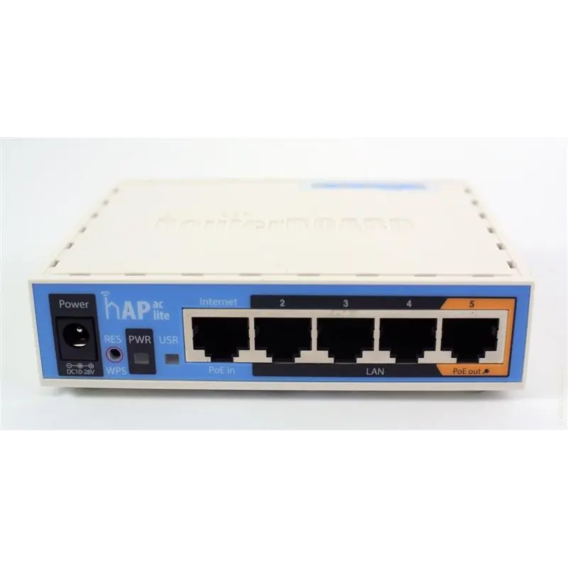 Бездротовий маршрутизатор Mikrotik hAP AC Lite (RB952UI-5AC2ND) Бездротовий маршрутизатор Mikrotik hAP AC Lite (RB952UI-5AC2ND)