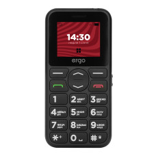 Мобiльний телефон Ergo R181 Dual Sim Black