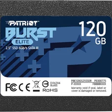 Накопичувач SSD 120GB Patriot Burst Elite 2.5" SATAIII TLC (PBE120GS25SSDR)