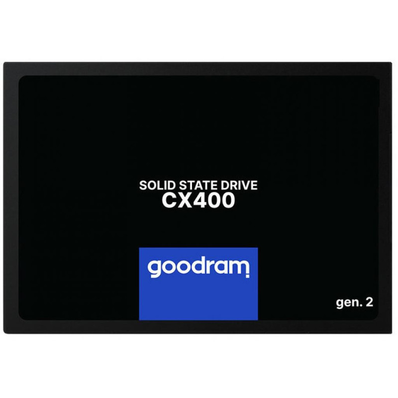 Накопичувач SSD 256GB Goodram CX400 Gen.2 2.5" SATAIII 3D TLC (SSDPR-CX400-256-G2)