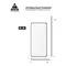 Захисне скло Armorstandart Pro для Samsung Galaxy S22 SM-S901 Black, 0.33mm (ARM61323)