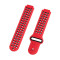 Ремінець для Garmin Universal 16 Nike-style Silicone Band Red/Black (U16-NSSB-RDBK)