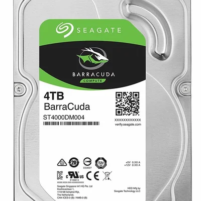Накопичувач HDD SATA 4.0TB Seagate BarraCuda 5400rpm 256MB (ST4000DM004)