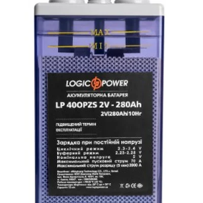 Акумуляторна батарея LogicPower 2V 280AH (LP 40OPzS 2V - 280 AH) OPzS