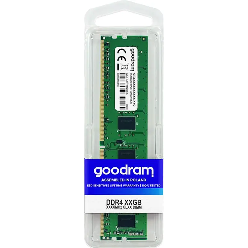 Модуль пам`яті DDR4 8GB/3200 GOODRAM (GR3200D464L22S/8G) Модуль пам`яті DDR4 8GB/3200 GOODRAM (GR3200D464L22S/8G)