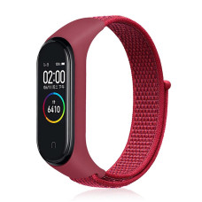 Ремінець BeCover Nylon Style для Xiaomi Mi Smart Band 7 Red (707670)