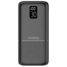 Універсальна мобільна батарея Sigma mobile X-Power SI30A3QL 30000mAh Black (4827798423912)