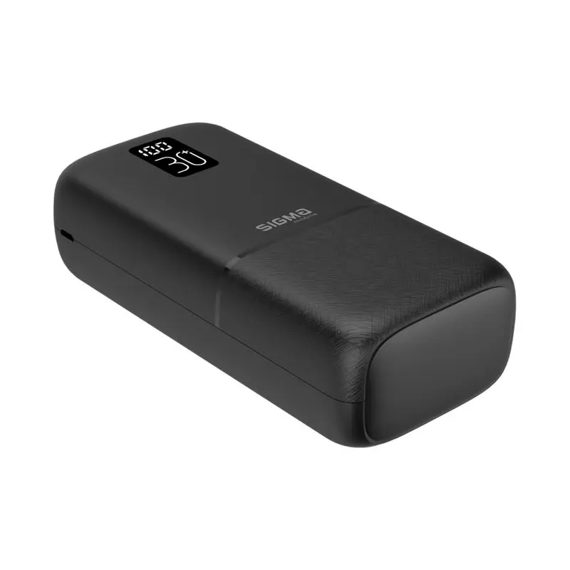 Універсальна мобільна батарея Sigma mobile X-Power SI30A3QL 30000mAh Black (4827798423912) Універсальна мобільна батарея Sigma mobile X-Power SI30A3QL 30000mAh Black (4827798423912)